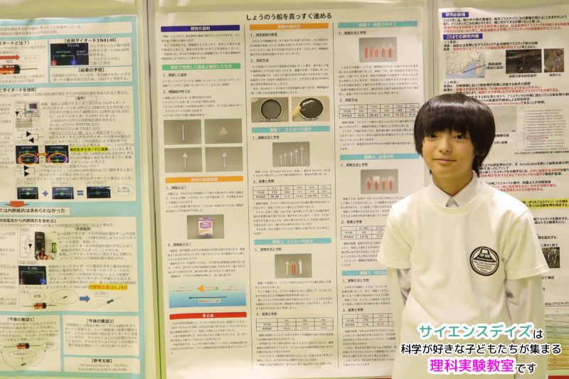 浜松プレゼンテーションコンテストで発表を控えるサイエンスデイズ中学生チーム