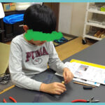 回転の実験｜中学年クラスの授業風景